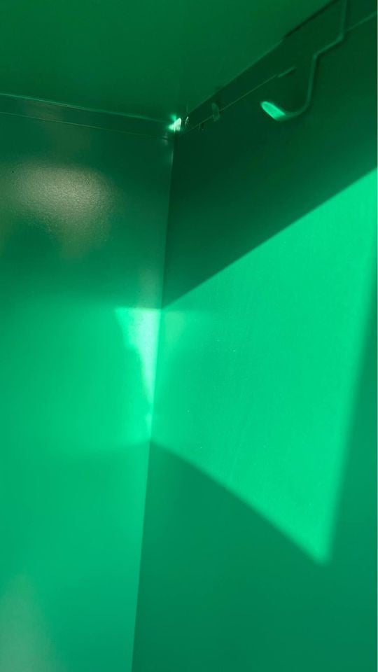 Groene lockerkast