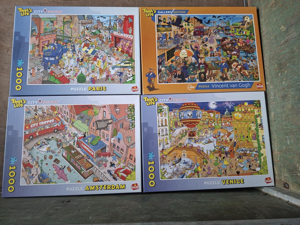 Te koop 18 nieuwe puzzels