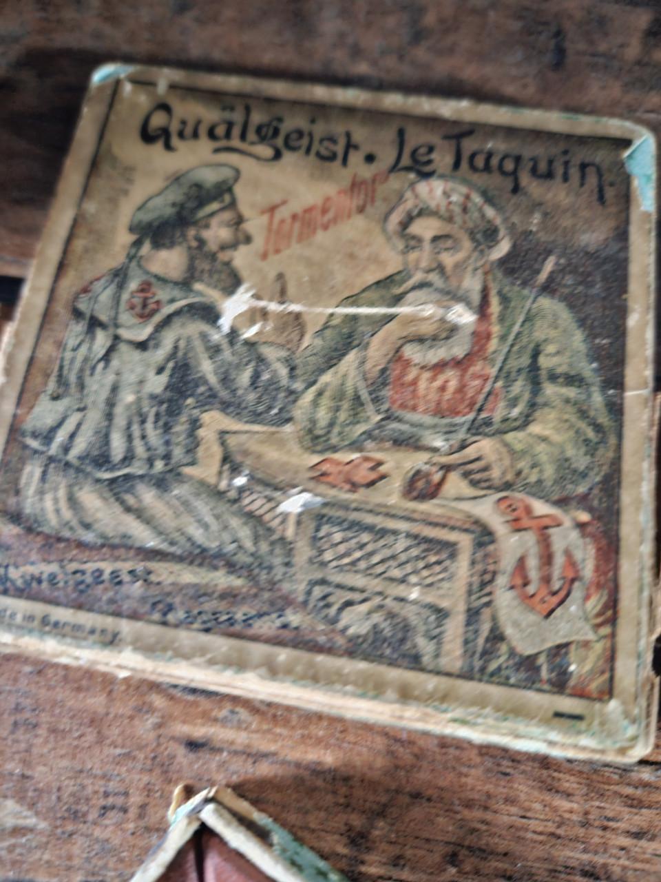 Antieke Anker stenen puzzel "Kwelgeest" (Richter No. 13)