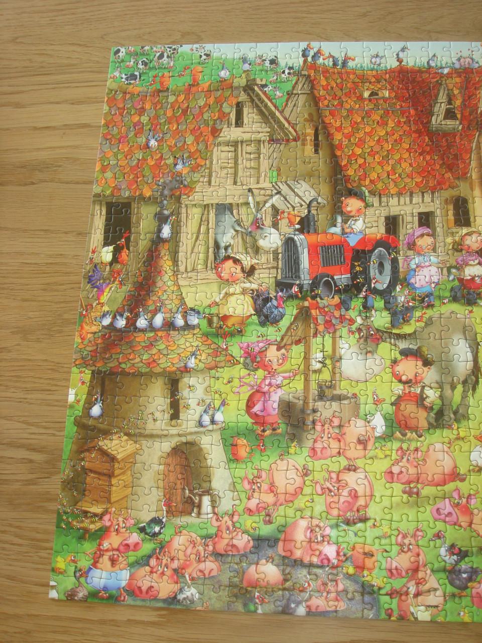 Te koop Complete Grafika Art Collection The Farm 1000 stukjes