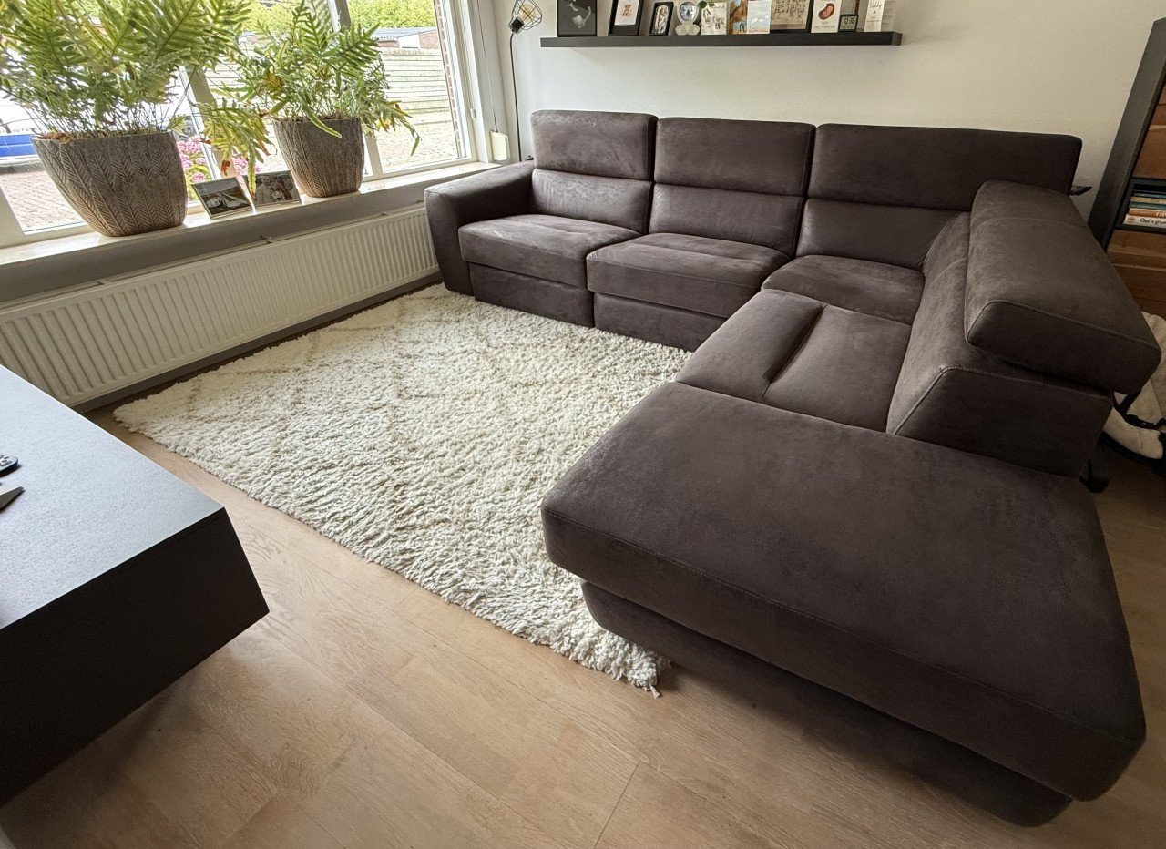 Xooon hoekbank met relaxfunctie - Zo goed als nieuw!