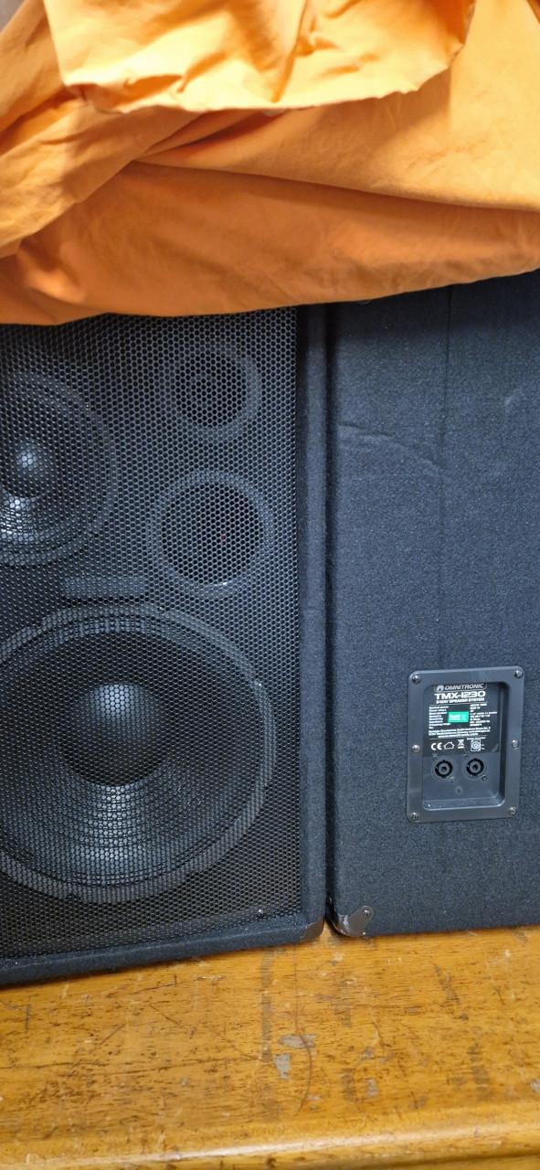 Omnitronic tmx-1230 speakers