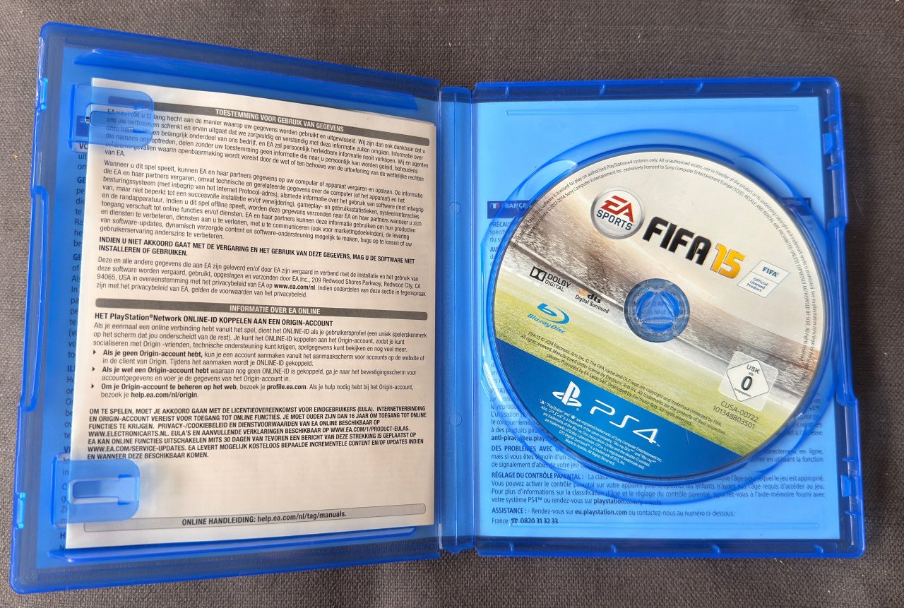 Fifa 15 en 16 voor PS4