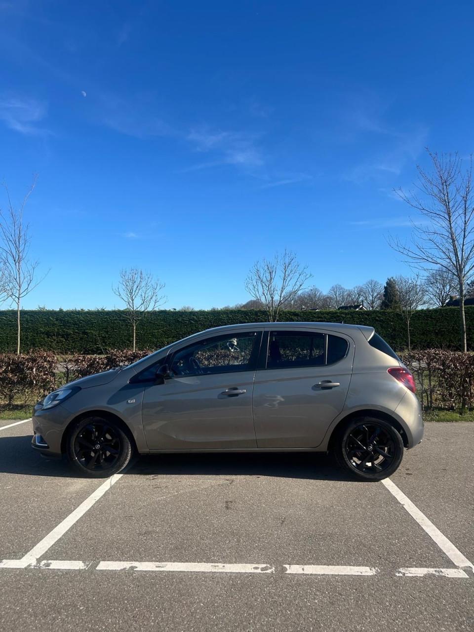 Opel Corsa easytronic 2015 bruin automaat