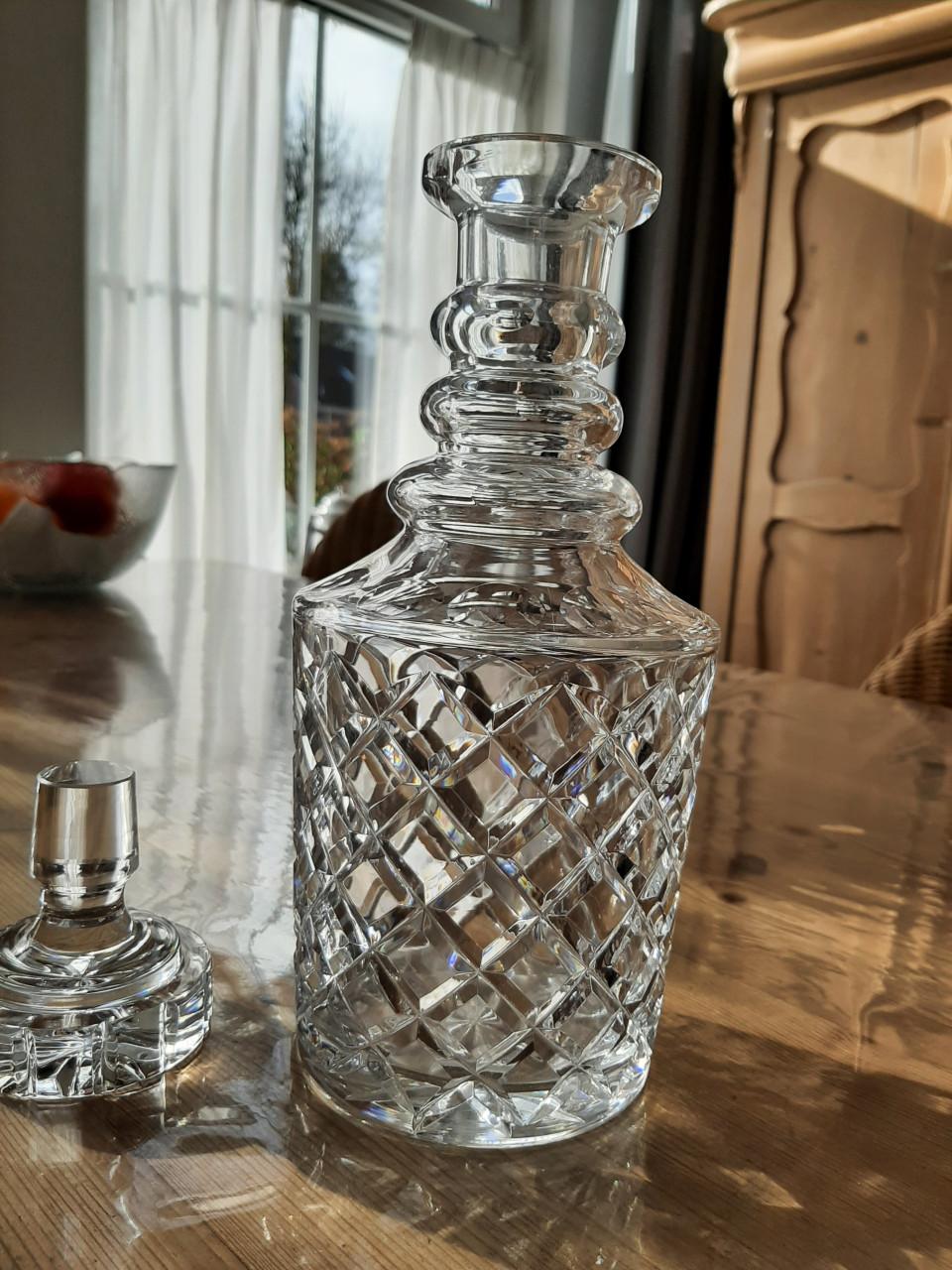 WHISKY - KARAAF MET STOLP - KRISTAL