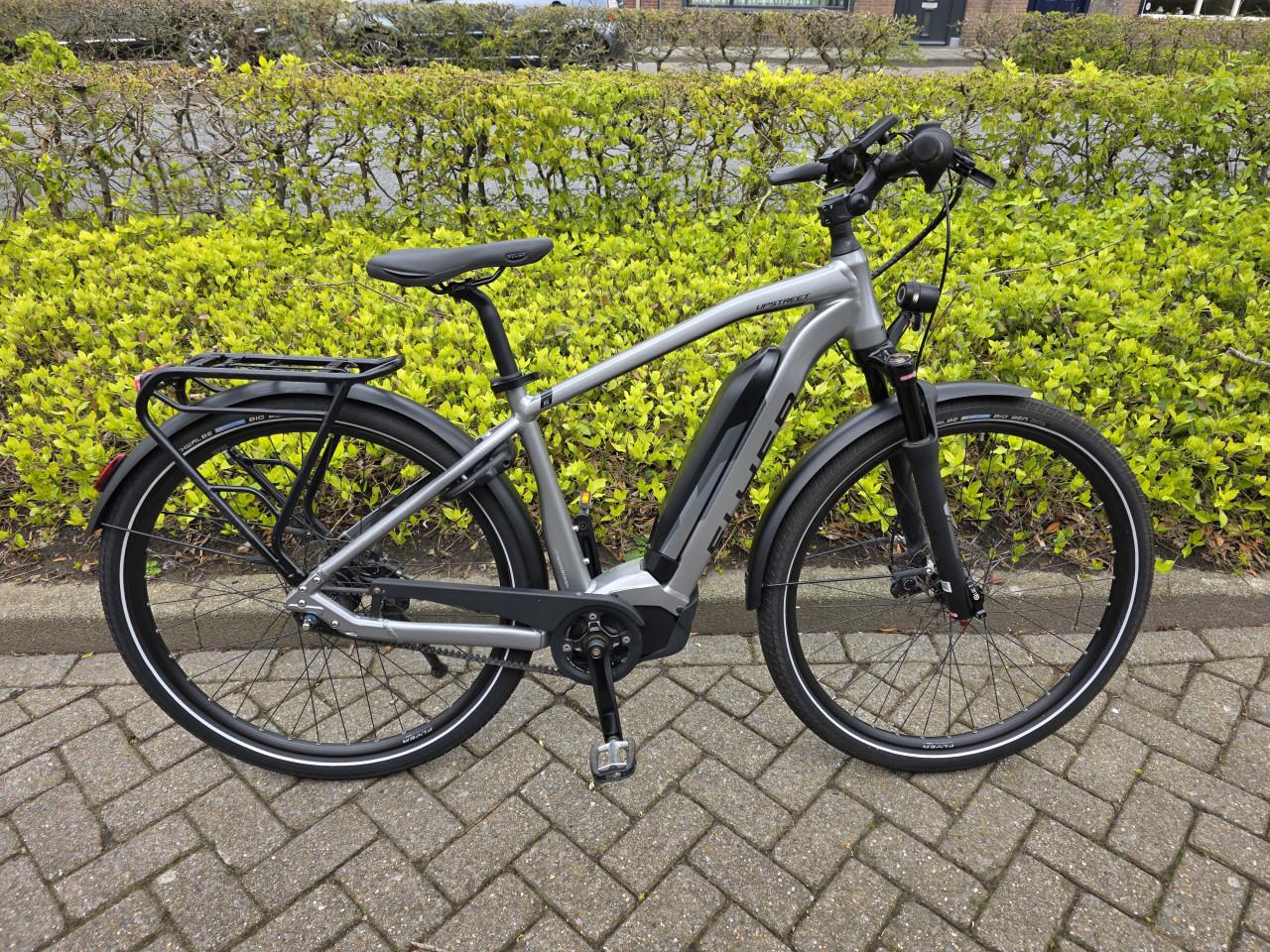 Schitterende Flyer elektrische heren fiets met middenmotor