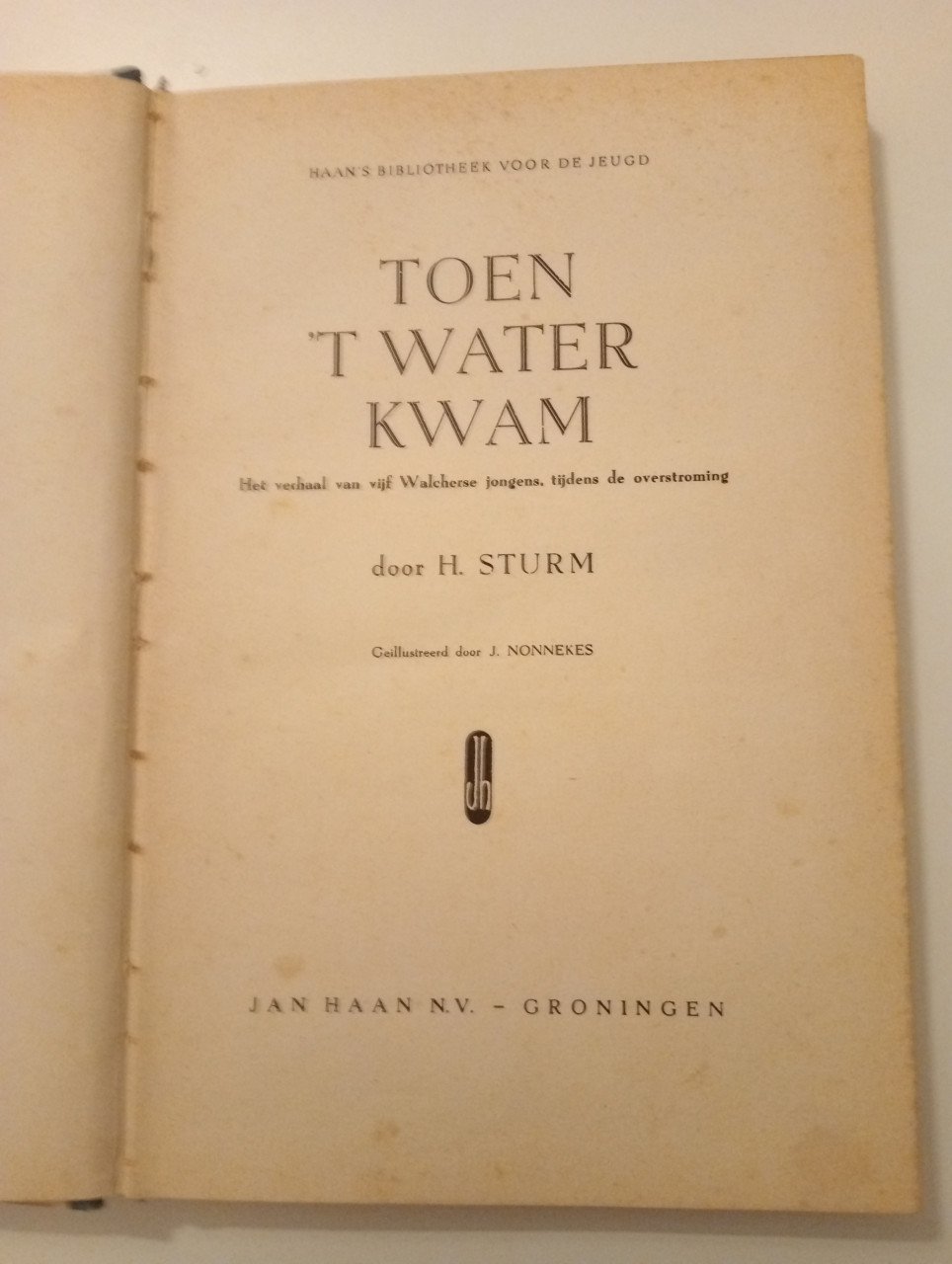 Toen 't water kwam