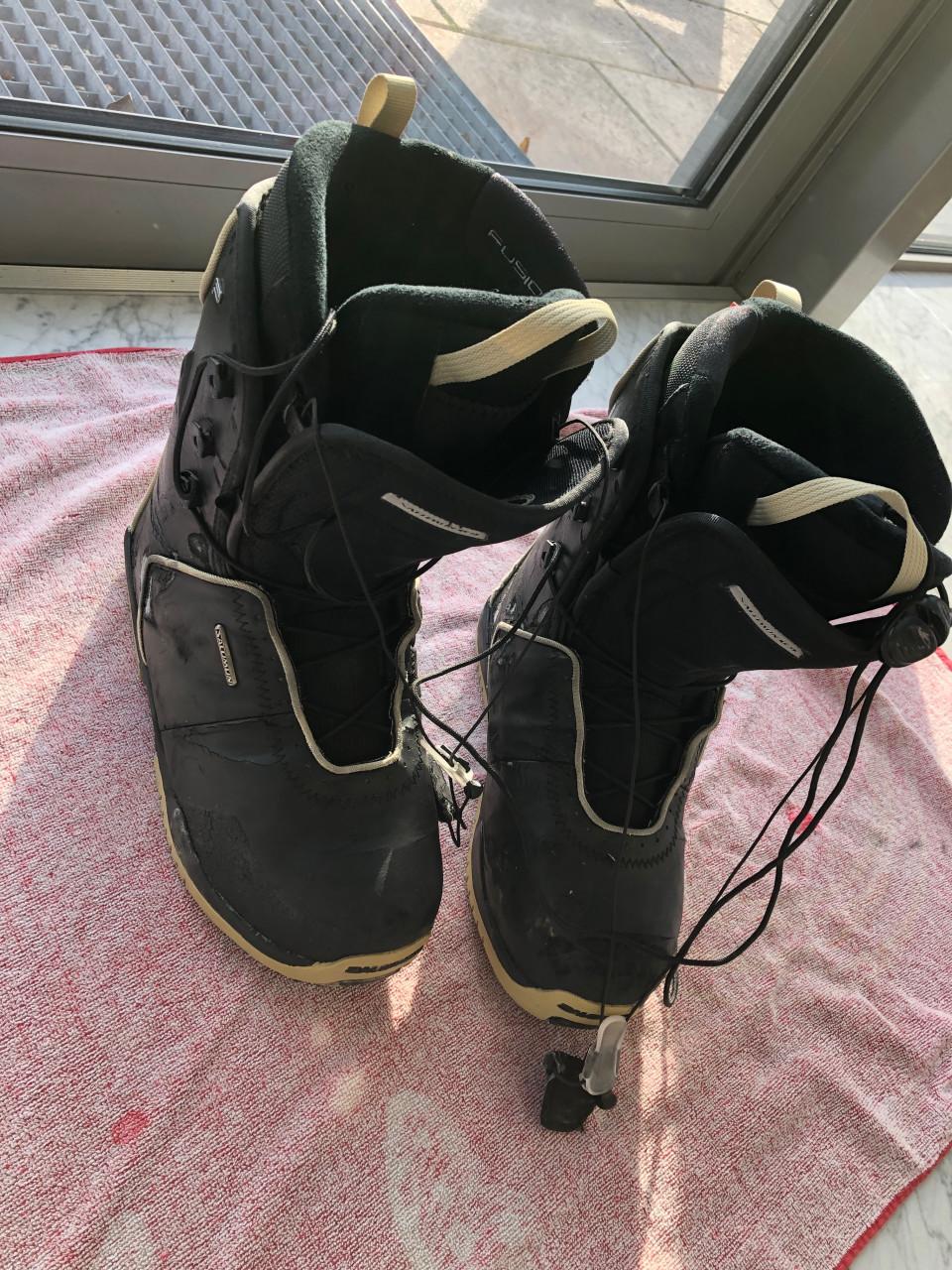 Snowboard schoenen Salomon maat 45 (uk 10)