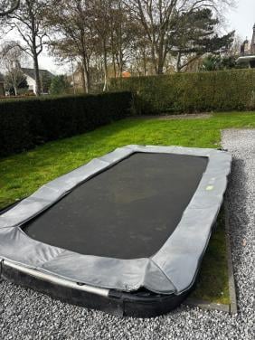 EXIT Trampoline - inground - 366 x 244 cm