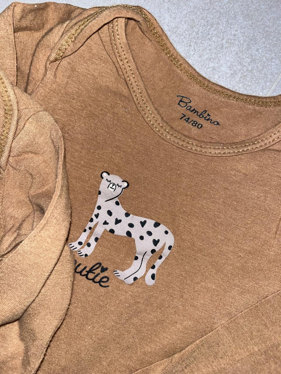 Set rompertjes met lange mouwen mt74/80