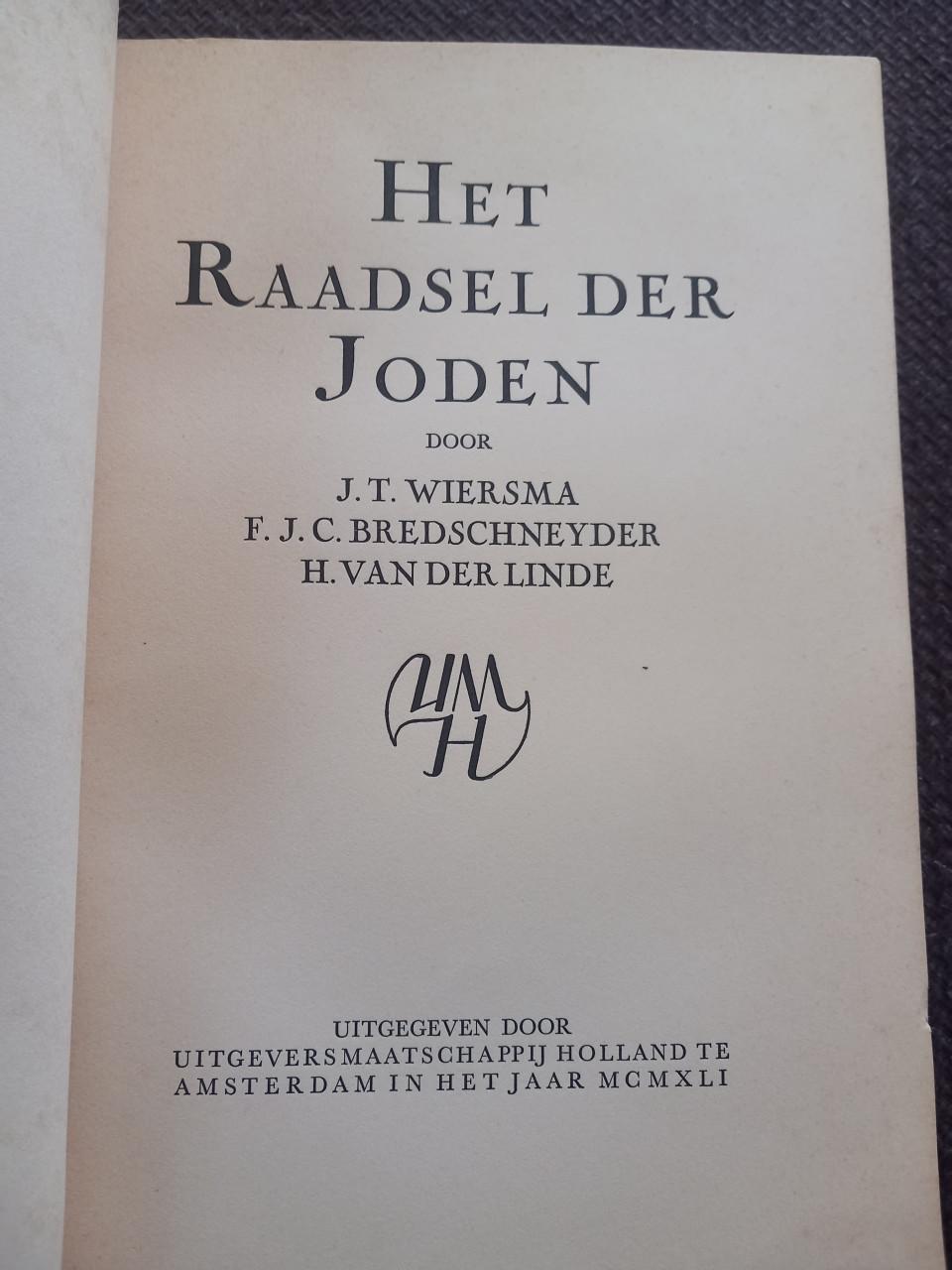 Het raadsel der Joden