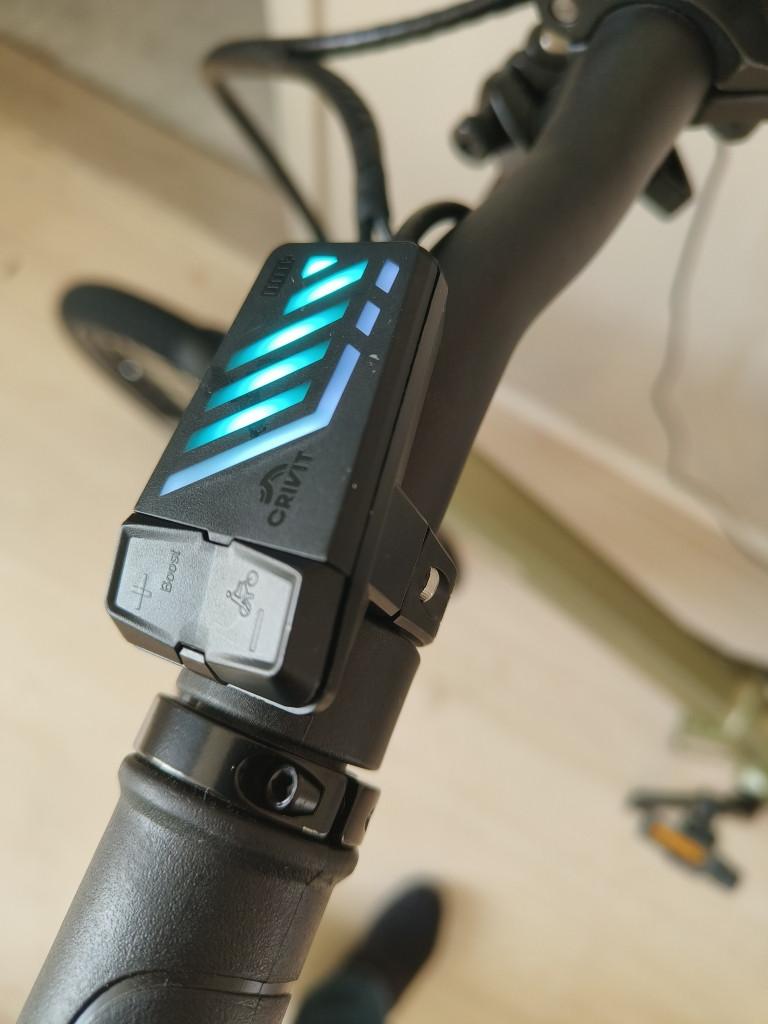 LIDL X530 vouwfiets, LG accu, 80 km, rijk uitgerust, nieuw