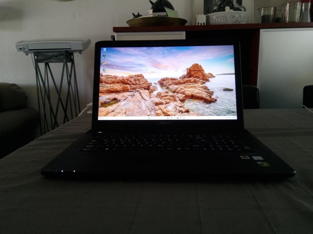 Game Laptop-Medion Erazer-17,3inch-Full HD-i7-werk16giga-W11-SSD-Office2019