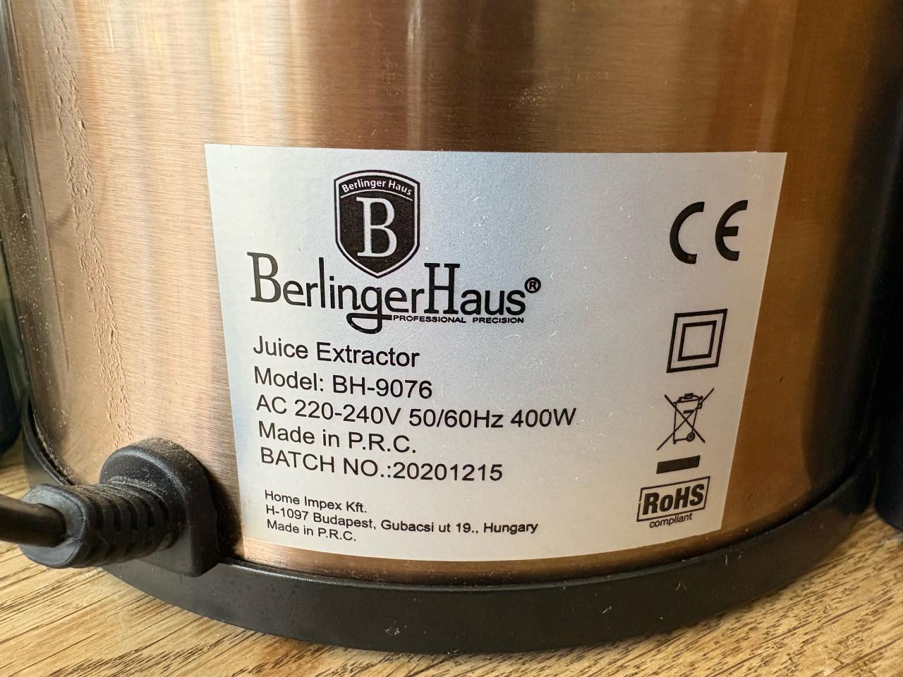 Juicer Berlingerhaus