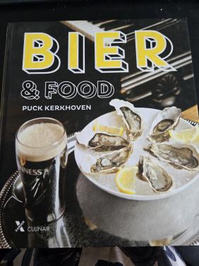 Boek: Bier & Food Gesigneerd door schrijfster