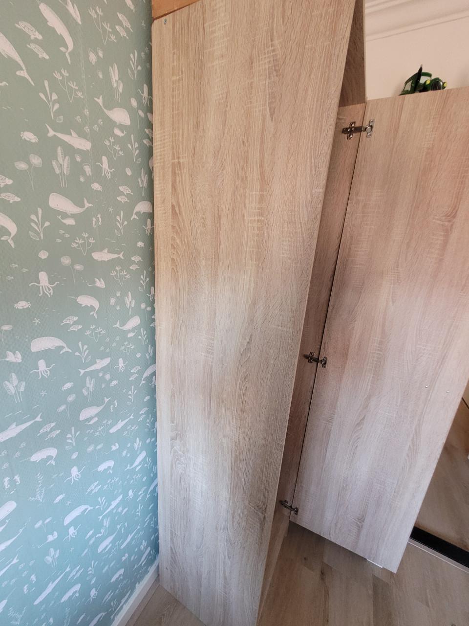 1 deurs kledingkast