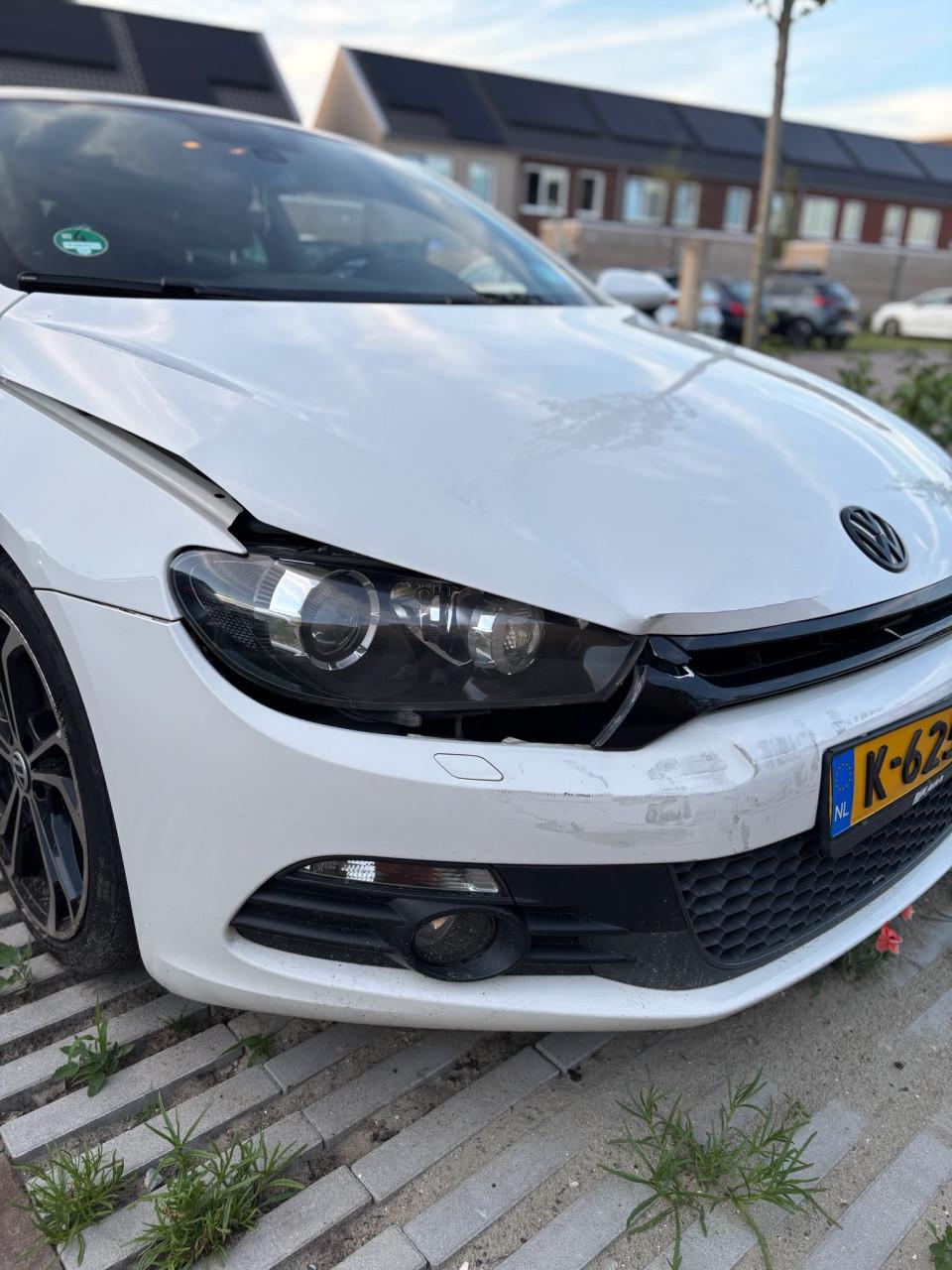 Volkswagen-Scirocco uit 2009 (Schade autol
