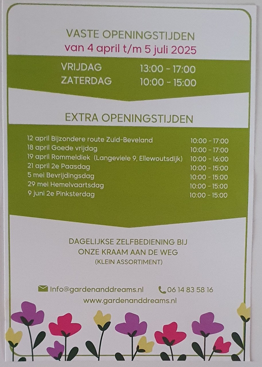 TUINPLANTEN Oudelande
