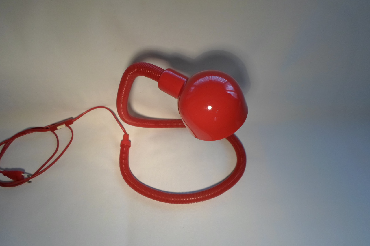 Hebi Isao Valenti Serpent Lamp Rood