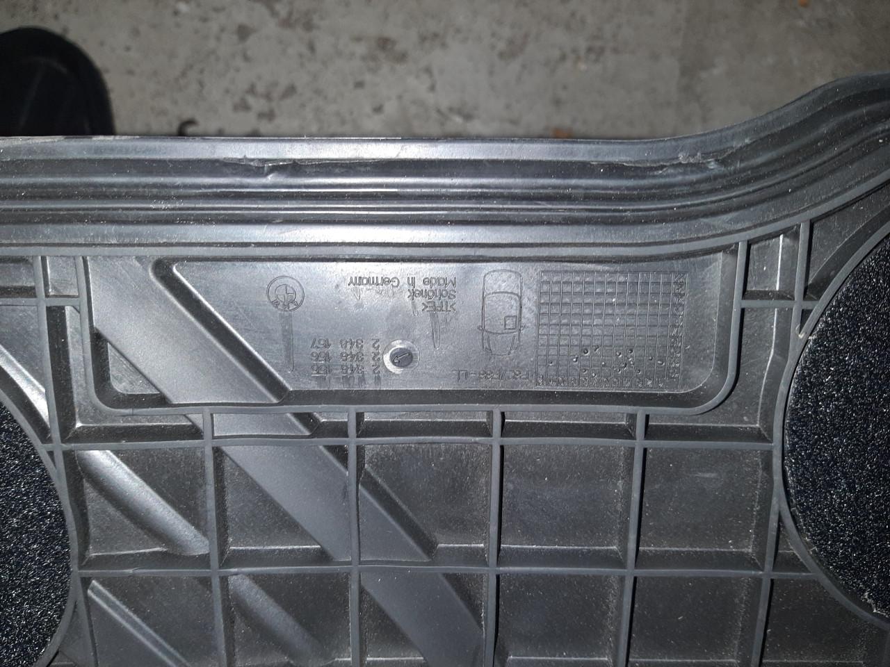 All weather mattenset voor een BMW 4 serie