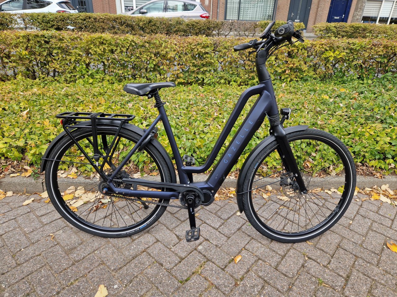 Schitterende Gazelle Chamonix met Shimano middenmotor en 500WH accu