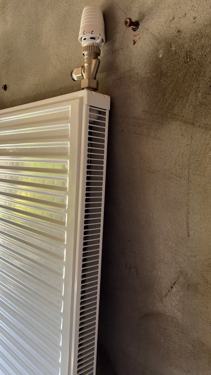 Radiator met toebehoren