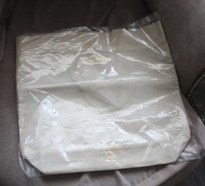 Nieuw in verpakking linnen tas