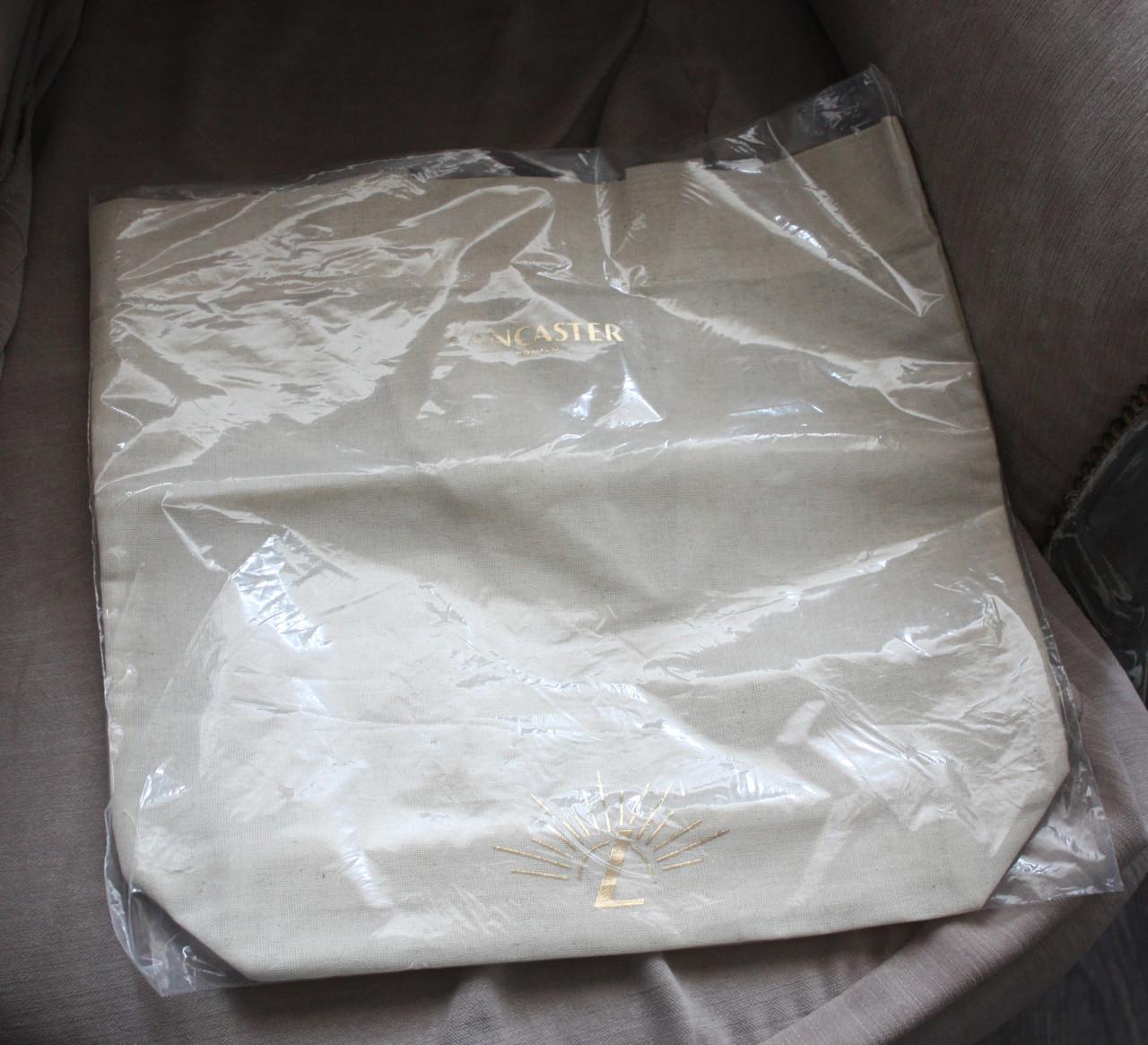 Nieuw in verpakking linnen tas