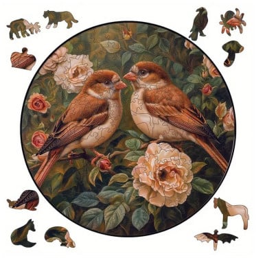 Grote houten puzzel (nieuw) mus