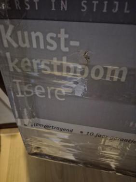 Kunst kerstboom