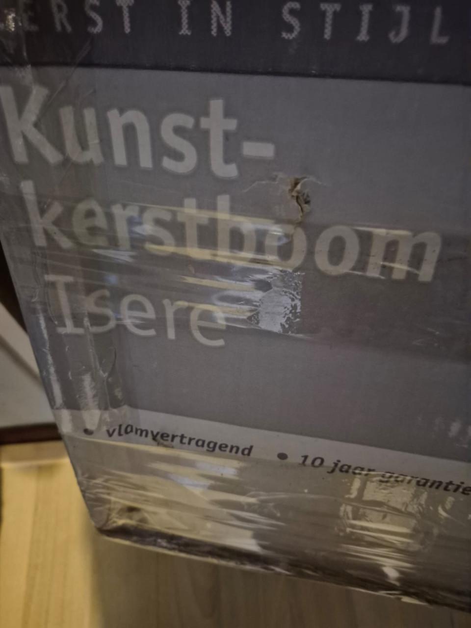 Kunst kerstboom