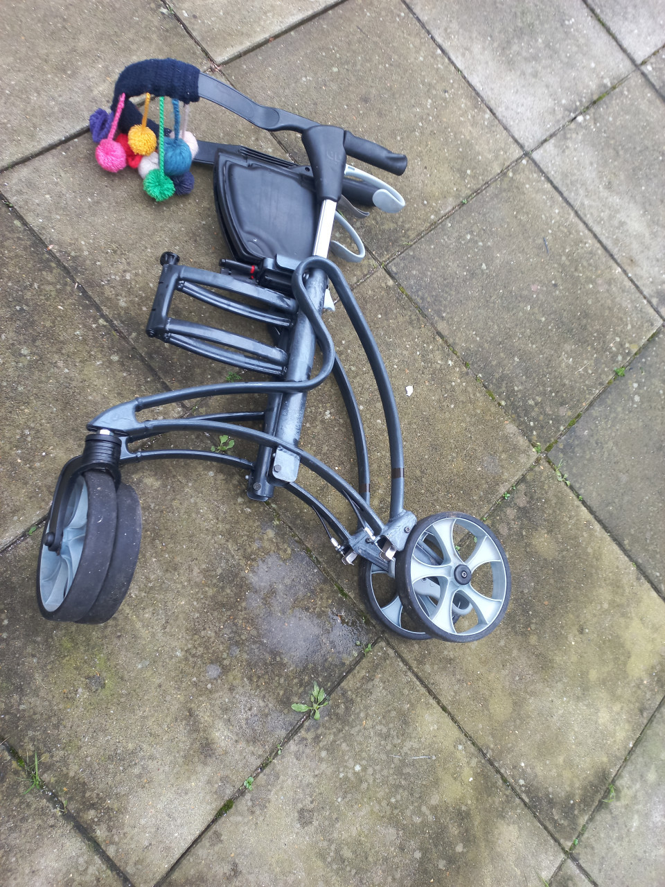 Dolomite en het type Jazz. gebruikt rollator.