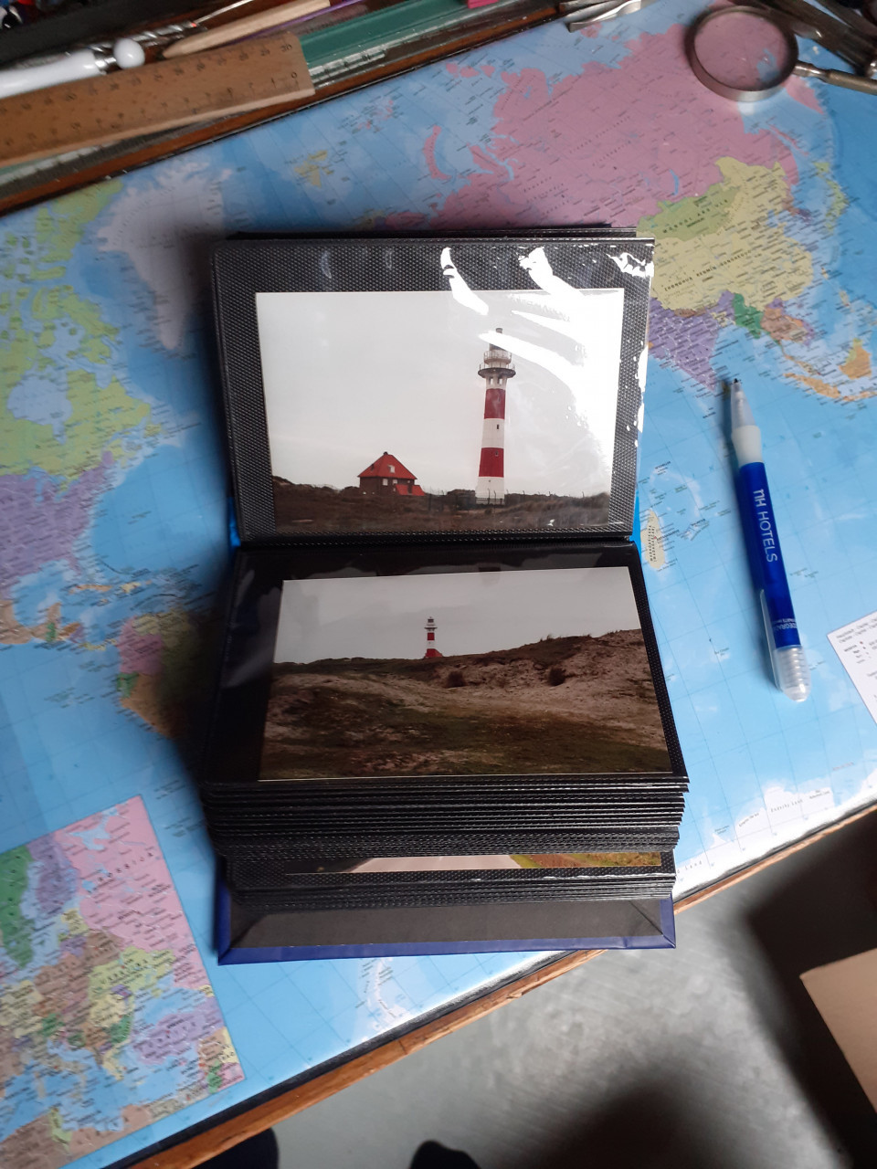 88 Vuurtorens - 10x15 cm in foto insteek map
