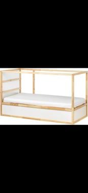 Omkeerbaar bed kura van IKEA