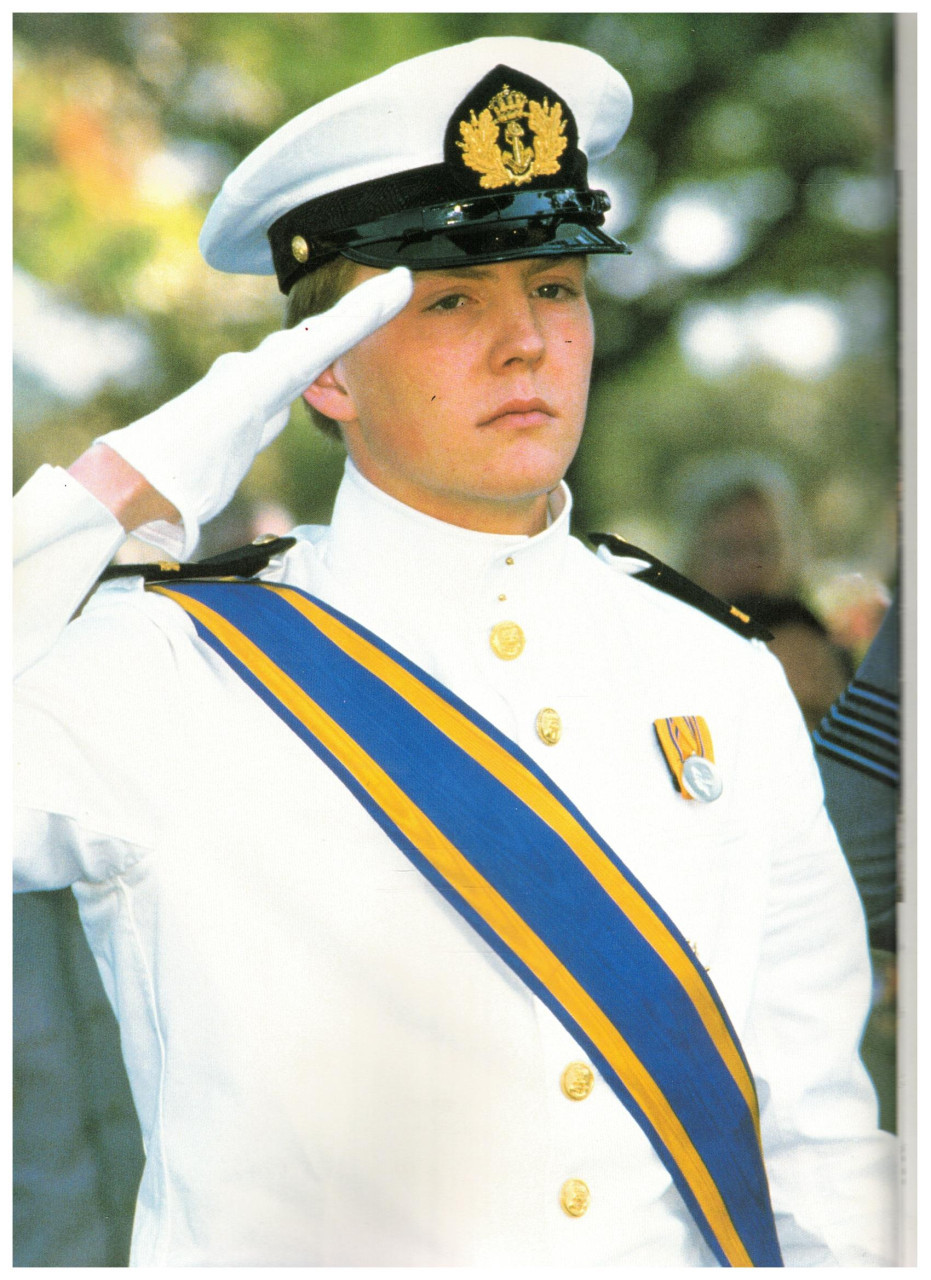 Portret van Willem Alexander. Prins van Oranje.