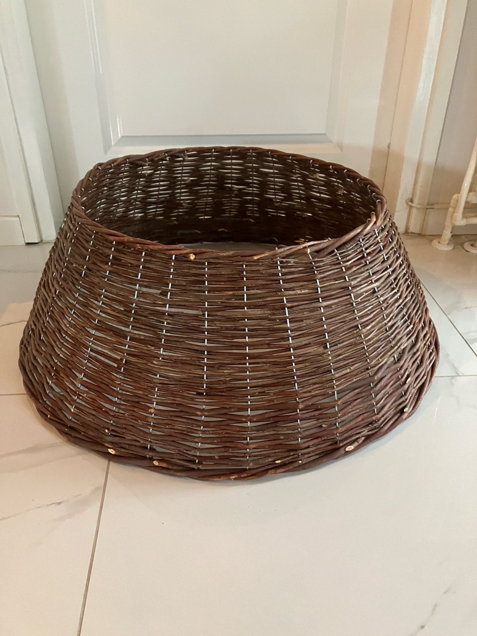 Zgan kunst kerstboom 240 cm met heel veel kerstdecoratie