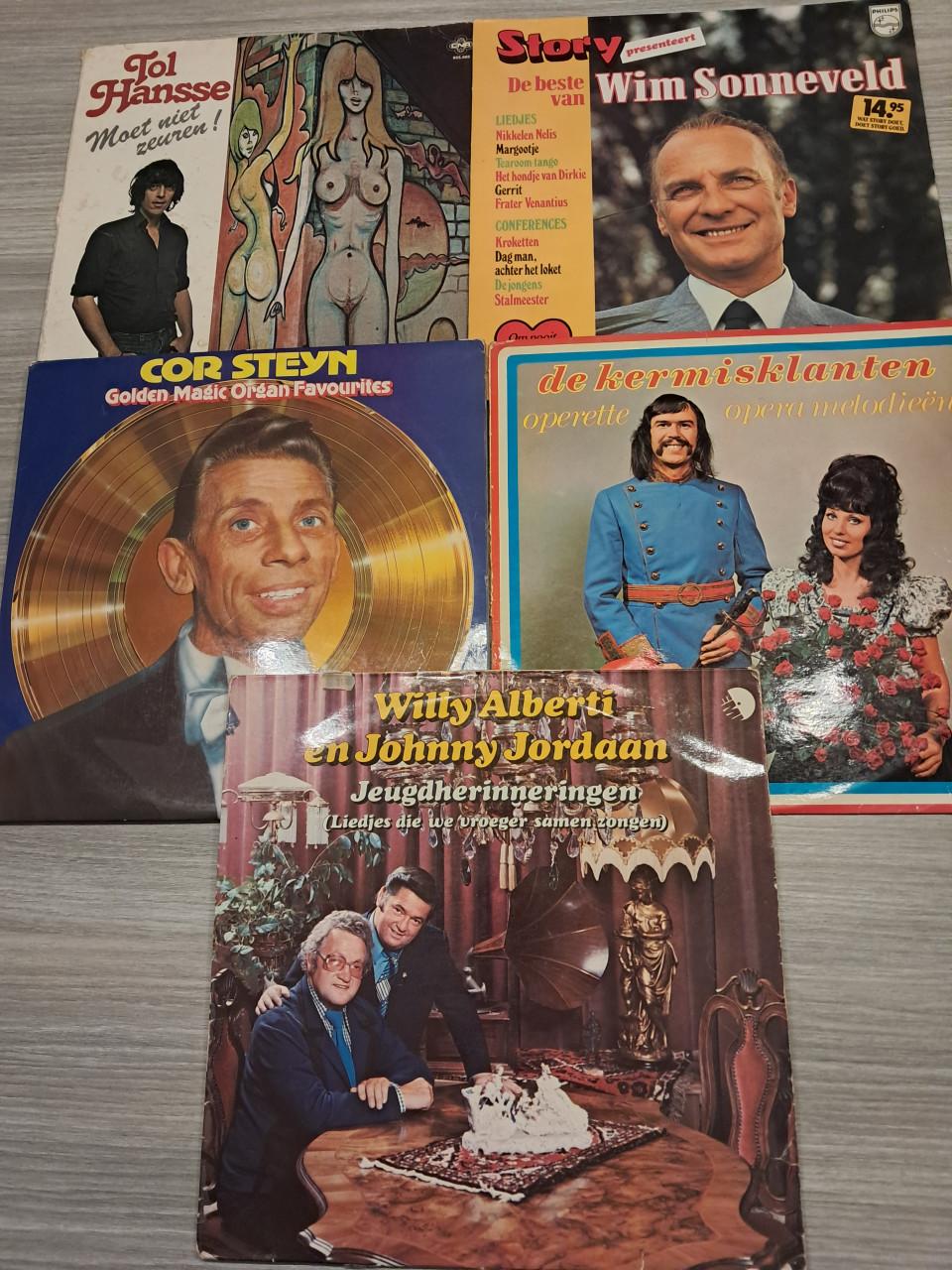 Verschillende LP s