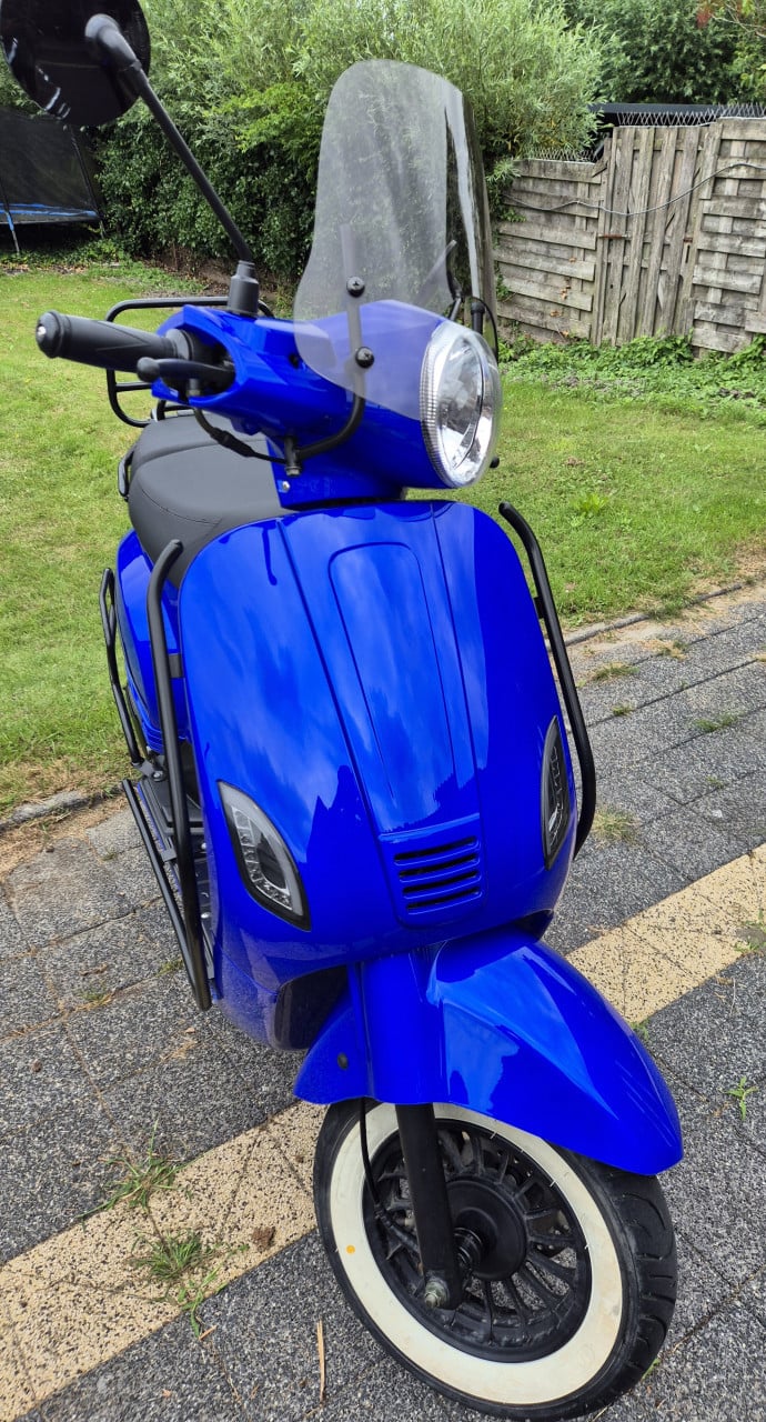 Scooter btc riva luxury 1 jaar oud