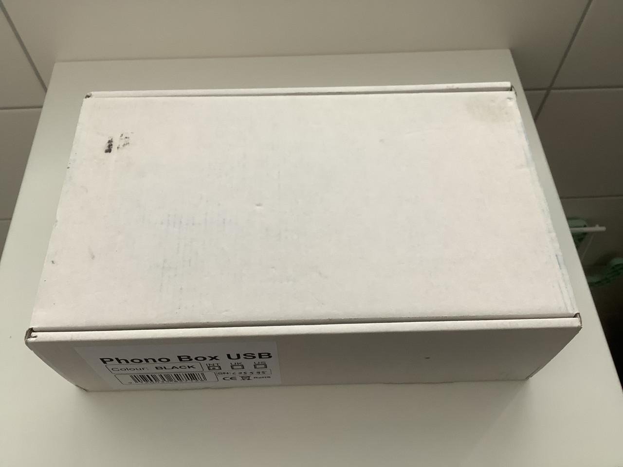 Pro-Ject phono voorversterker Phono Box USB