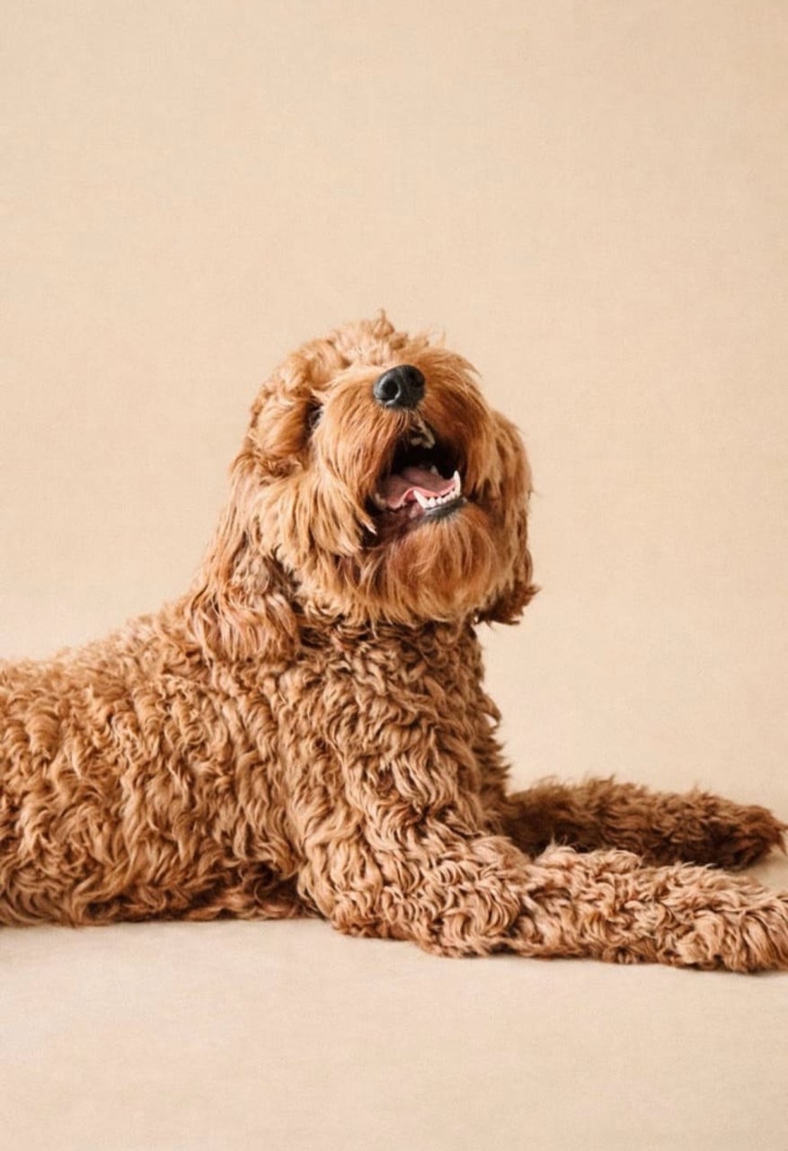 Rode labradoodle dekreu | Getest | Bewezen nakomelingen