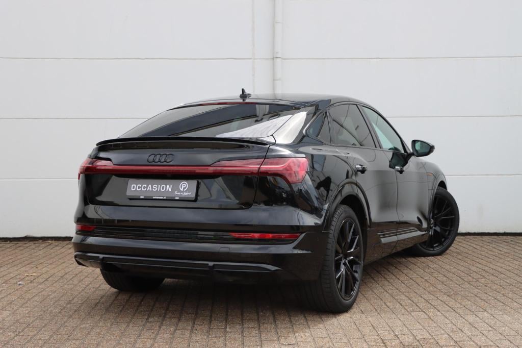 Audi E-tron sportback 55 quattro black edition 95 kwh 408pk s-line