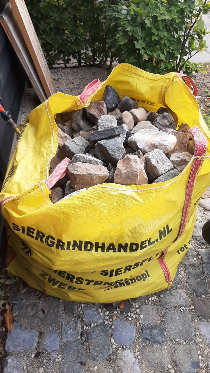 Kasseien voor tuin of vijver