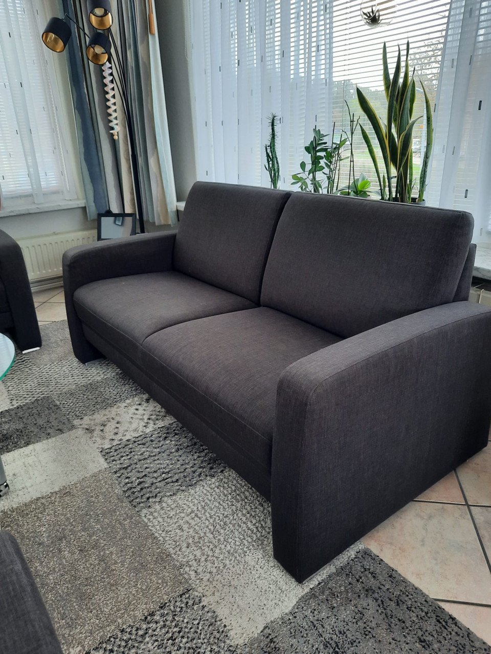 Bank + 3 fauteuils