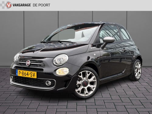Fiat 500 1.0 hybrid sport | nl-auto | panorama | carplay | navi | clima | c