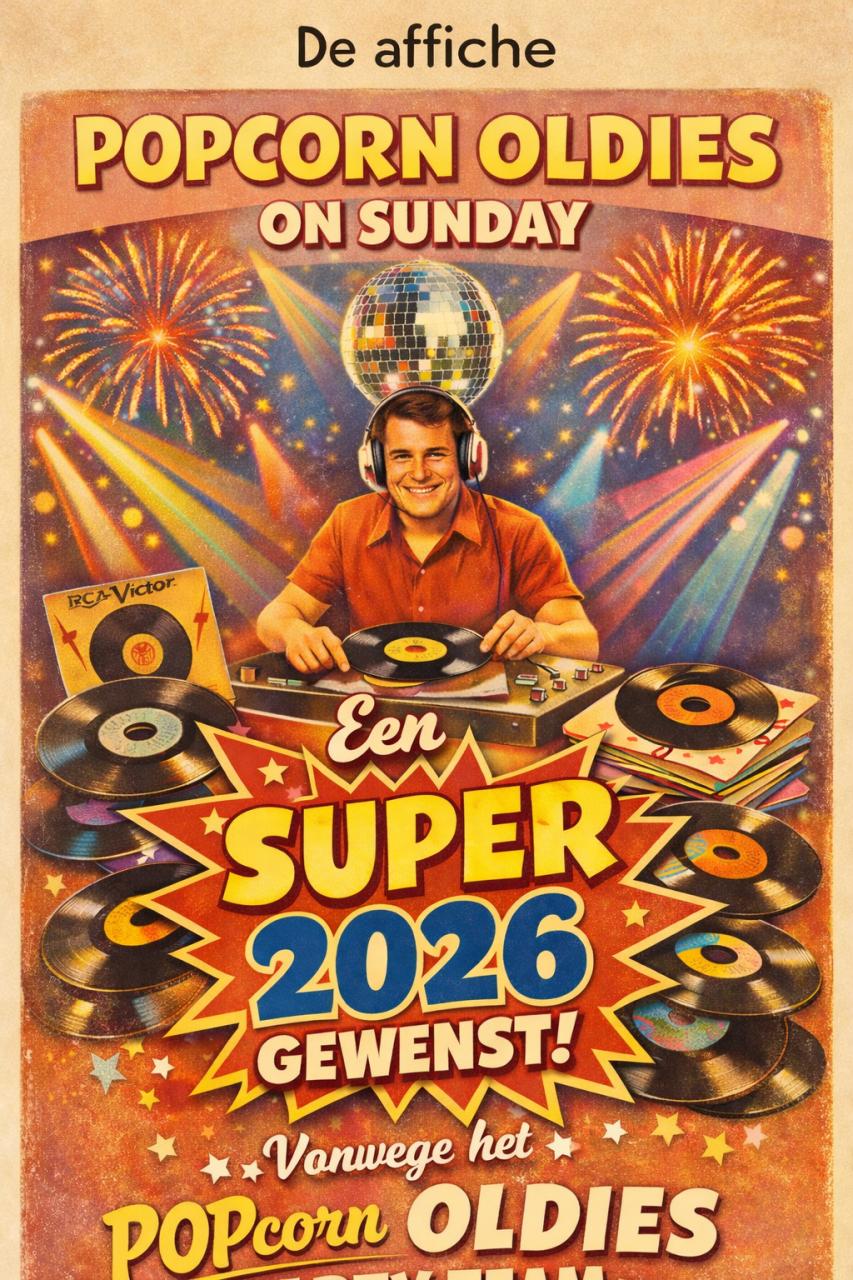 PopcornOldies 2026 Beste wensen