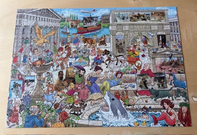 That's Life Gallery Edition | Alma Tadema puzzel | 1000