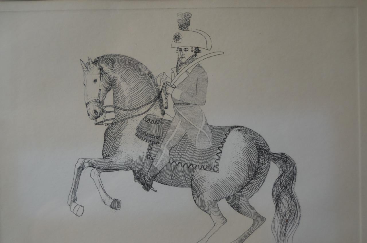 2 Etsen Aat Verhoog pendant gedrukt, gesigneerd/genummerd