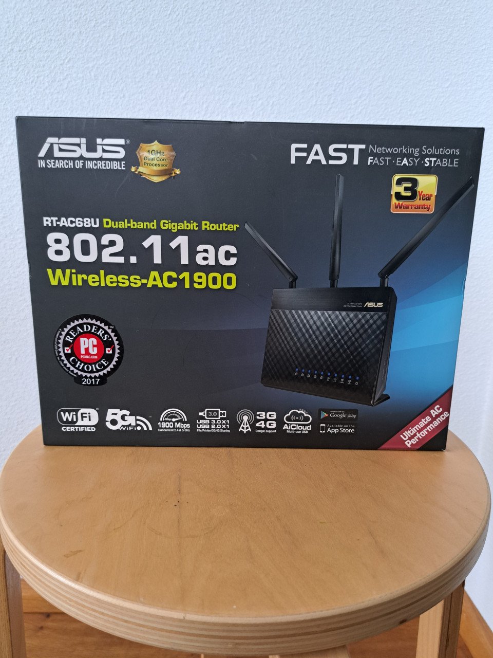 Asus RT-AC68U Dual-band Gigabit Router