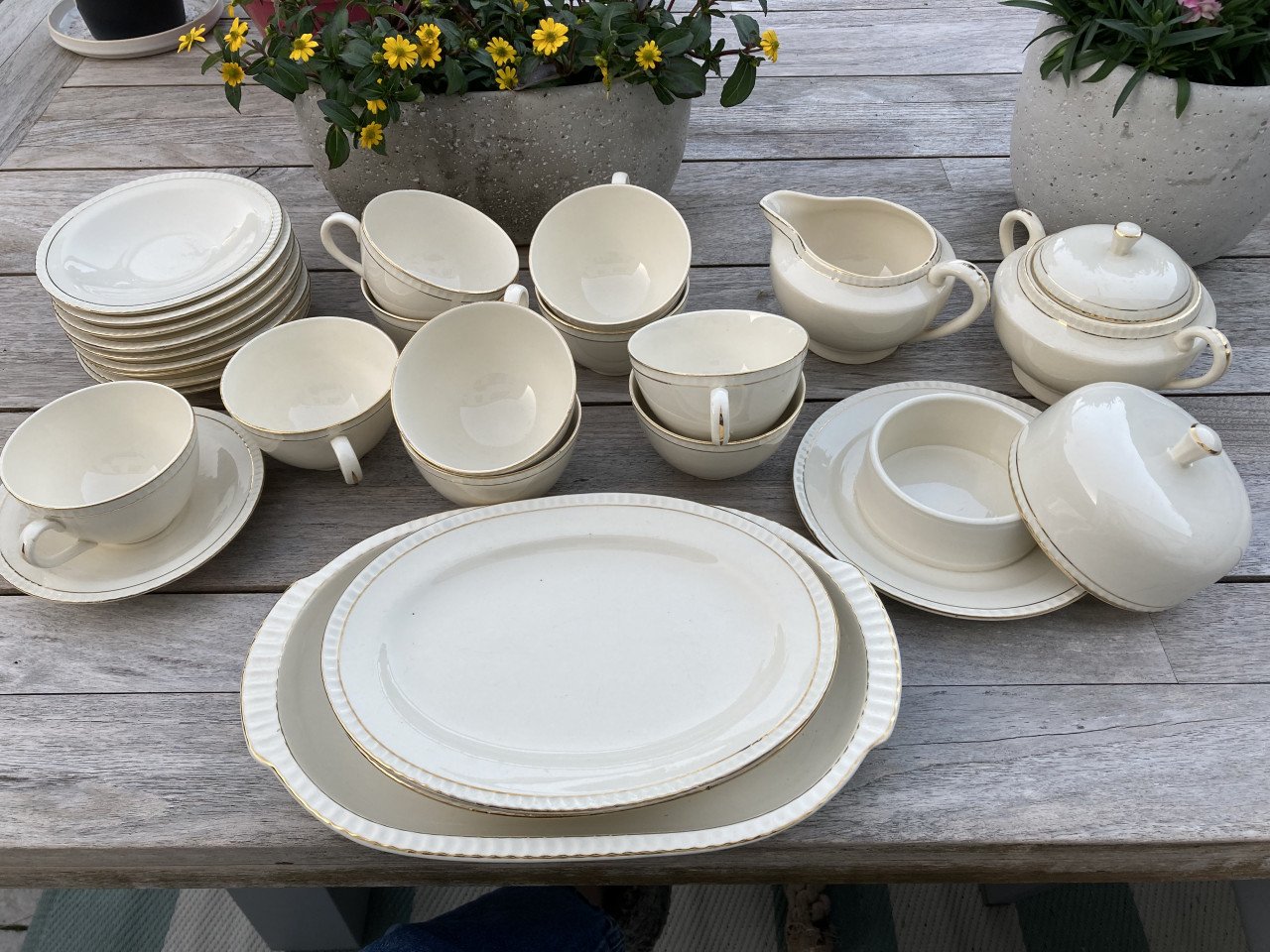 Servies Boch Made in belgium