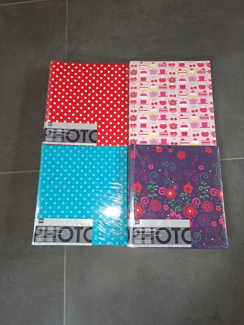 4x fotoalbum